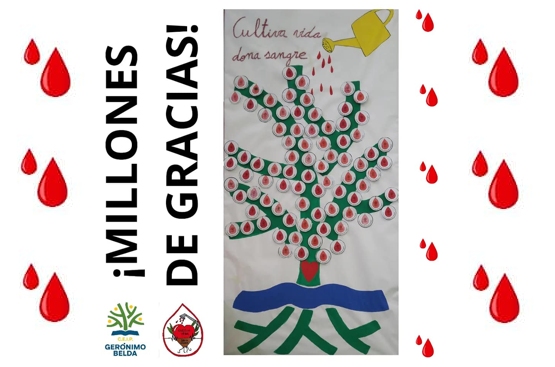 Ir a la noticia Trabajadores de Aguas de Cieza se suman a la llamada del CEIP Gerónimo Belda para donar sangre